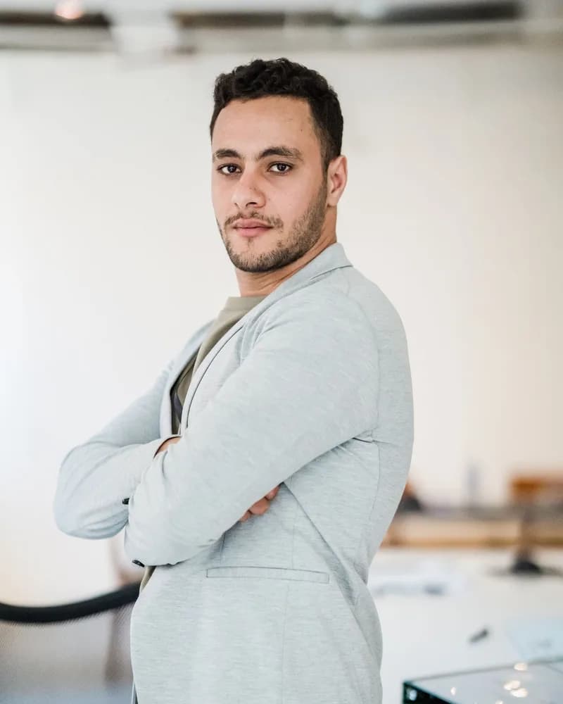 Représentation photographique de Youssef Kallel, profil fictif